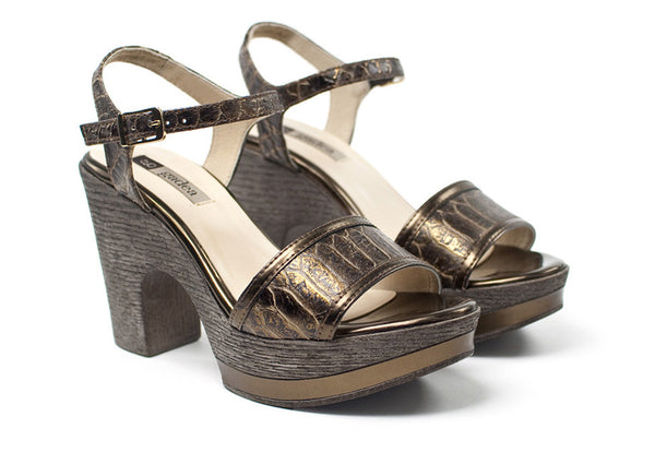 2-39065 Espejo Bronzato y Snake Bronce