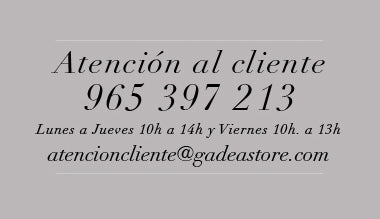 atencioncliente@gadeastore.com